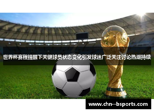 世界杯赛程提醒下关键球员状态变化引发球迷广泛关注讨论热潮持续