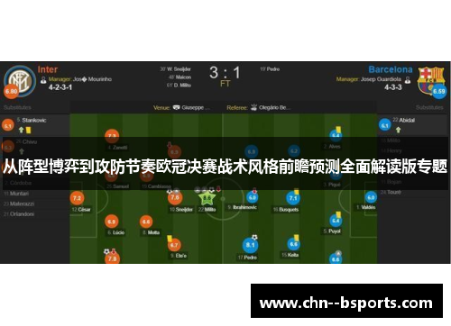 从阵型博弈到攻防节奏欧冠决赛战术风格前瞻预测全面解读版专题 从阵型博弈到攻防节奏欧冠决赛战术风格前瞻预测全面解读版专题